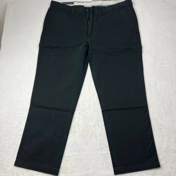 Polo Ralph Lauren‎ Pants Men 40x29 Black Classic Fit Straight Flat Front Outdoor